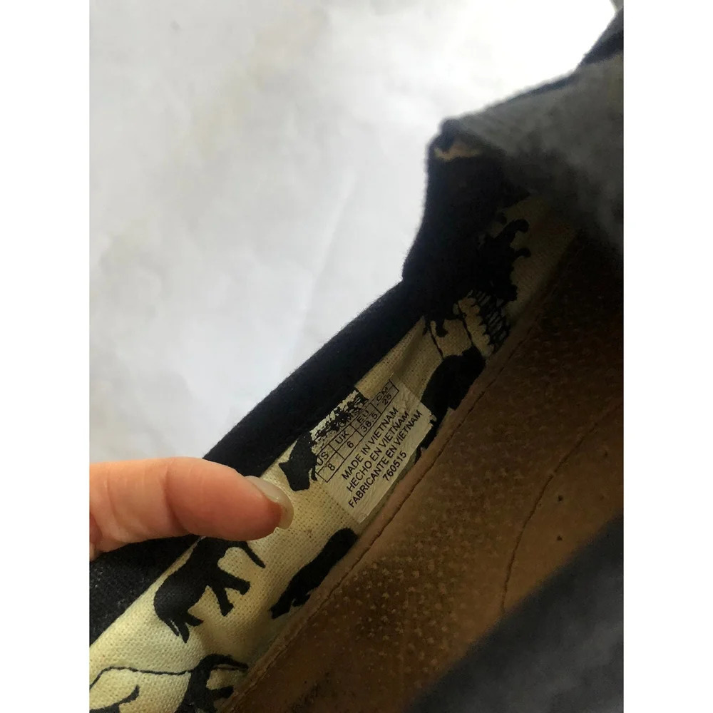TOMS Women’s Canvas Slip-on flat shoes Size 8 - Picture 6 of 7